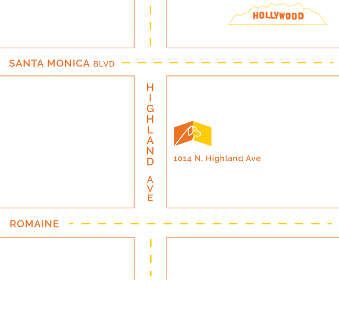 LA Dogworks map